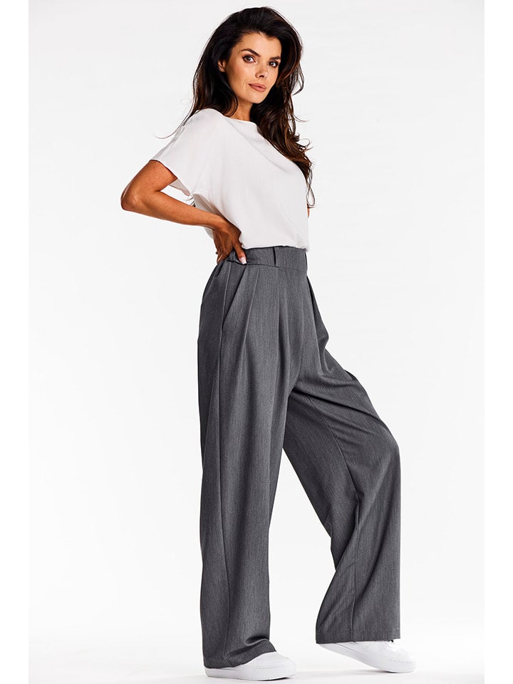 Awama Marlenehose in Grau günstig kaufen