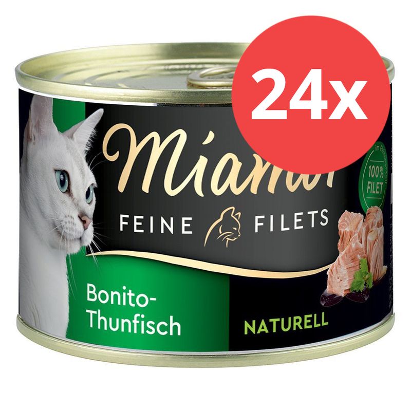 Miamor Feine Filets Naturelle 24 x 156 g zu TOP-Preisen | bitiba