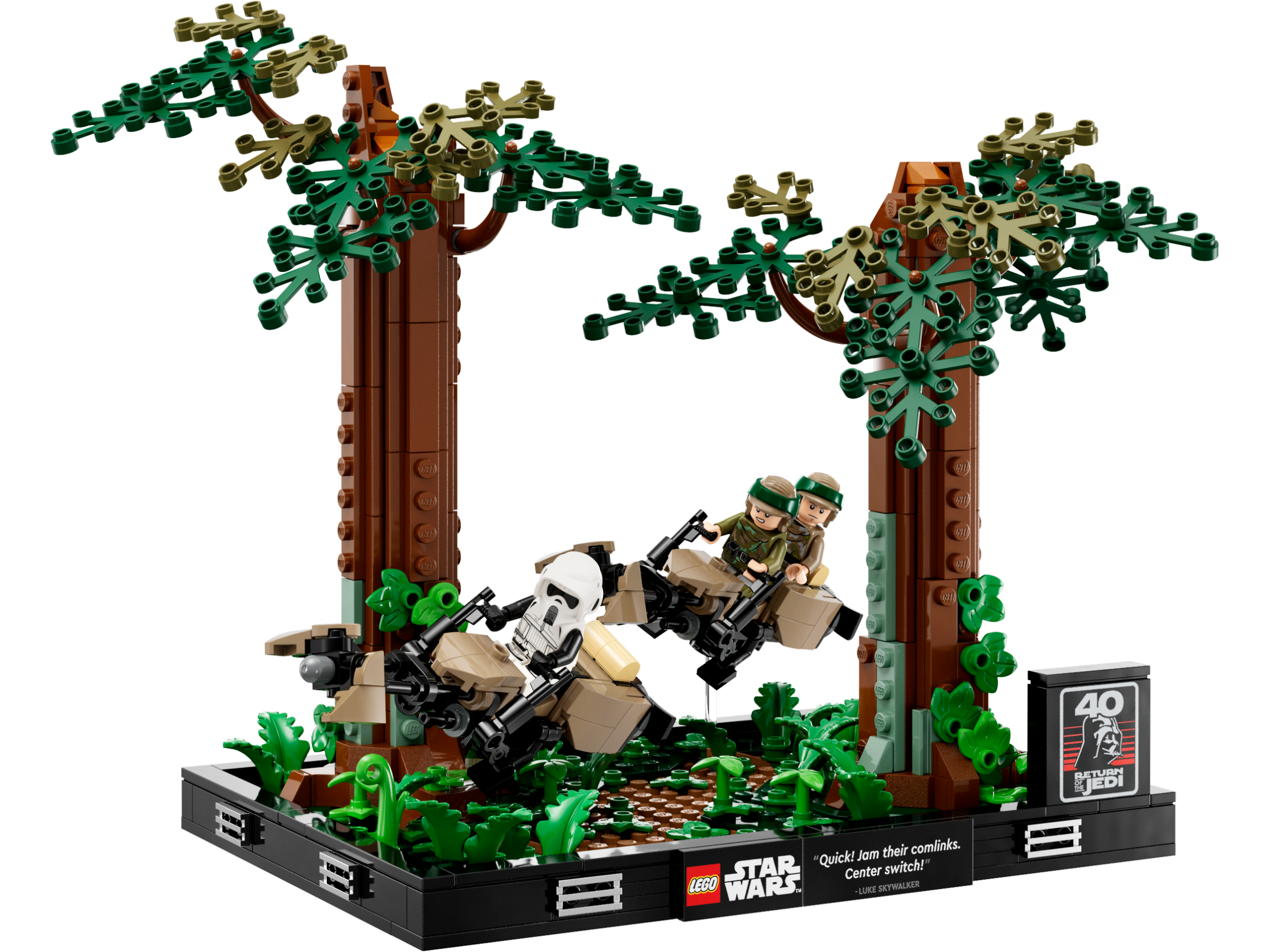 Verfolgungsjagd auf Endor™ – Diorama 75353
