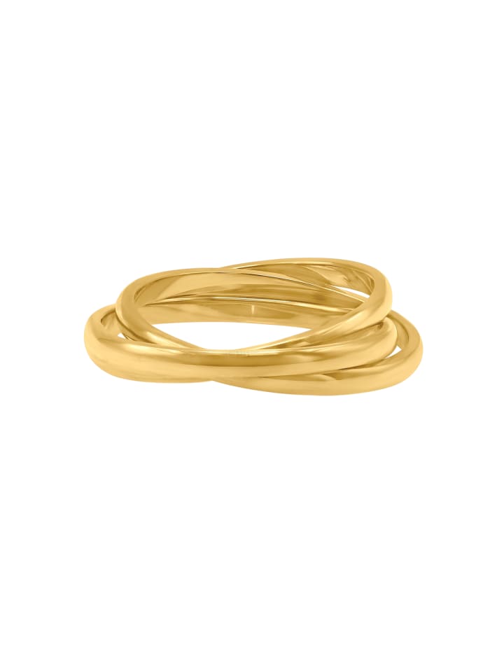 Steel_Art 3-in-1 Ring Herren Loris goldfarben in goldfarben günstig kaufen