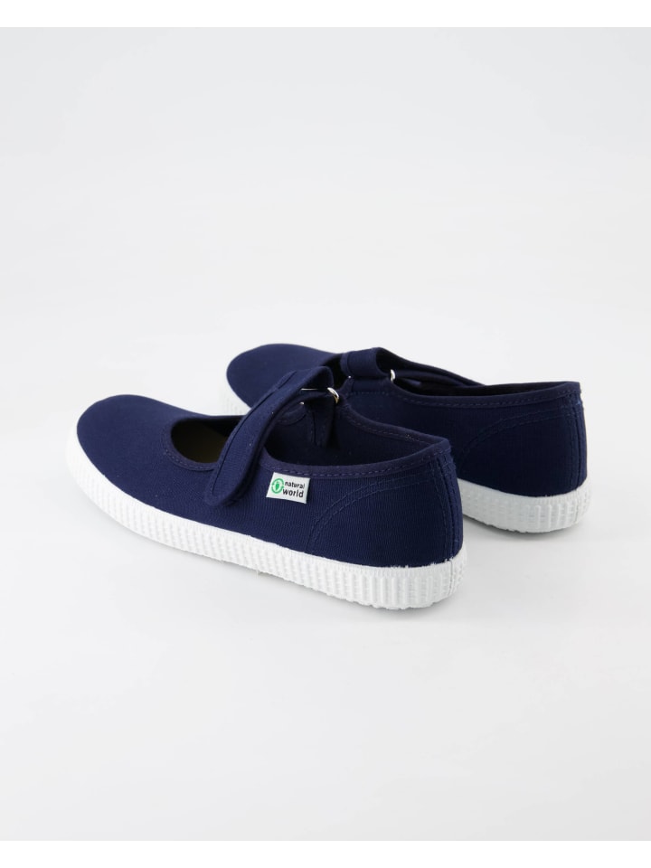 natural world Hausschuhe in Blau günstig kaufen