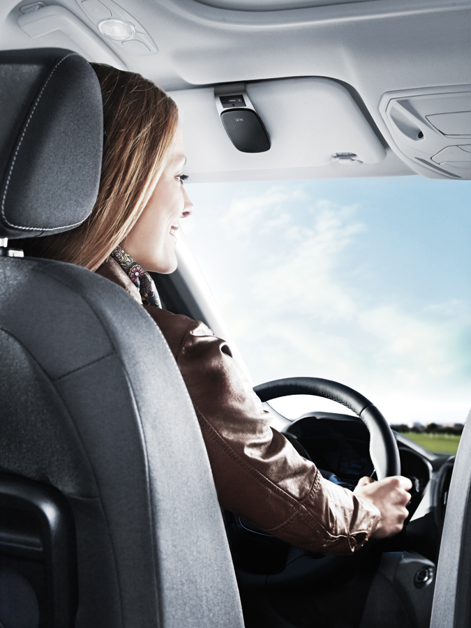 Jabra DRIVE Bluetooth-Kfz-Freisprecheinrichtung zum Anstecken an der Sonnenblende - ATU