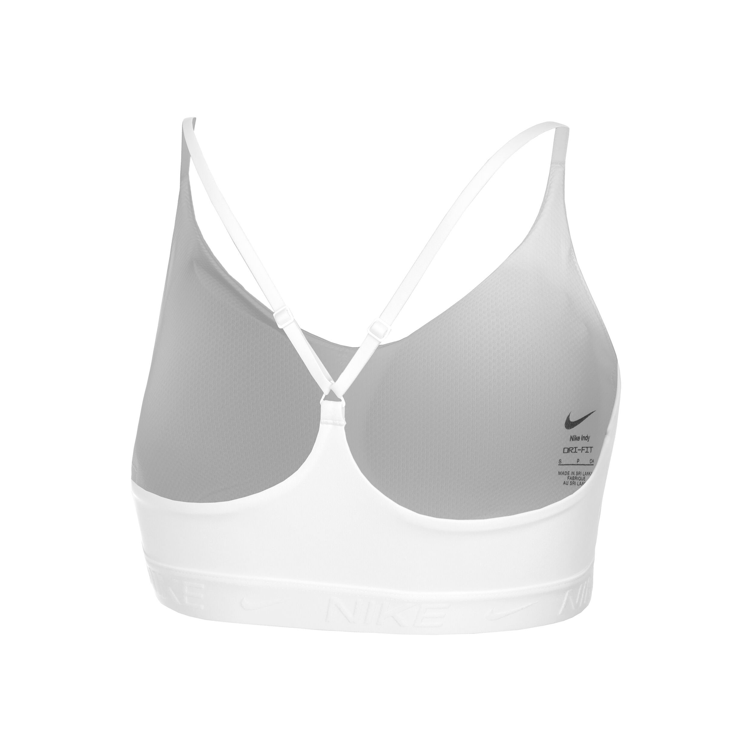 Dri-Fit Indy Padded Sport-BH Damen - Weiß