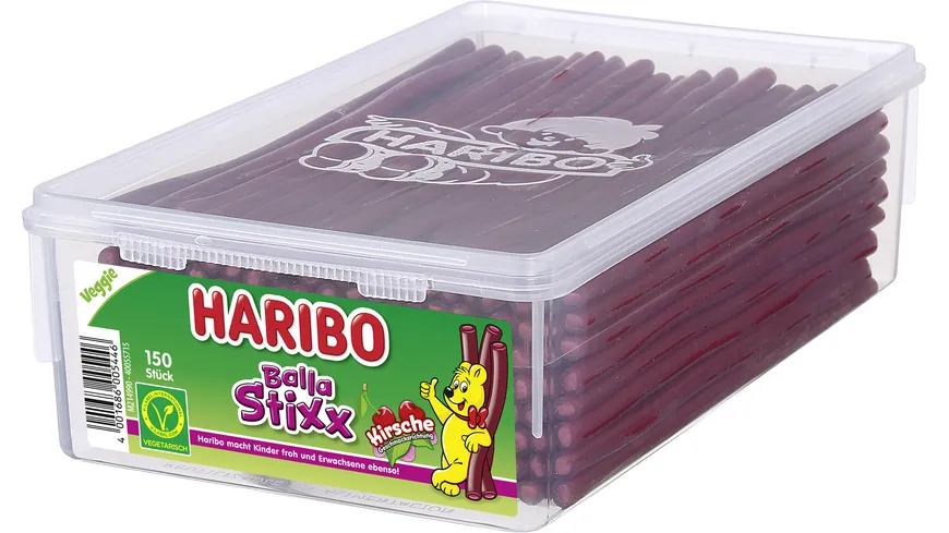 Haribo Fruchtgummi Balla Stixx Kirsch 1243 g