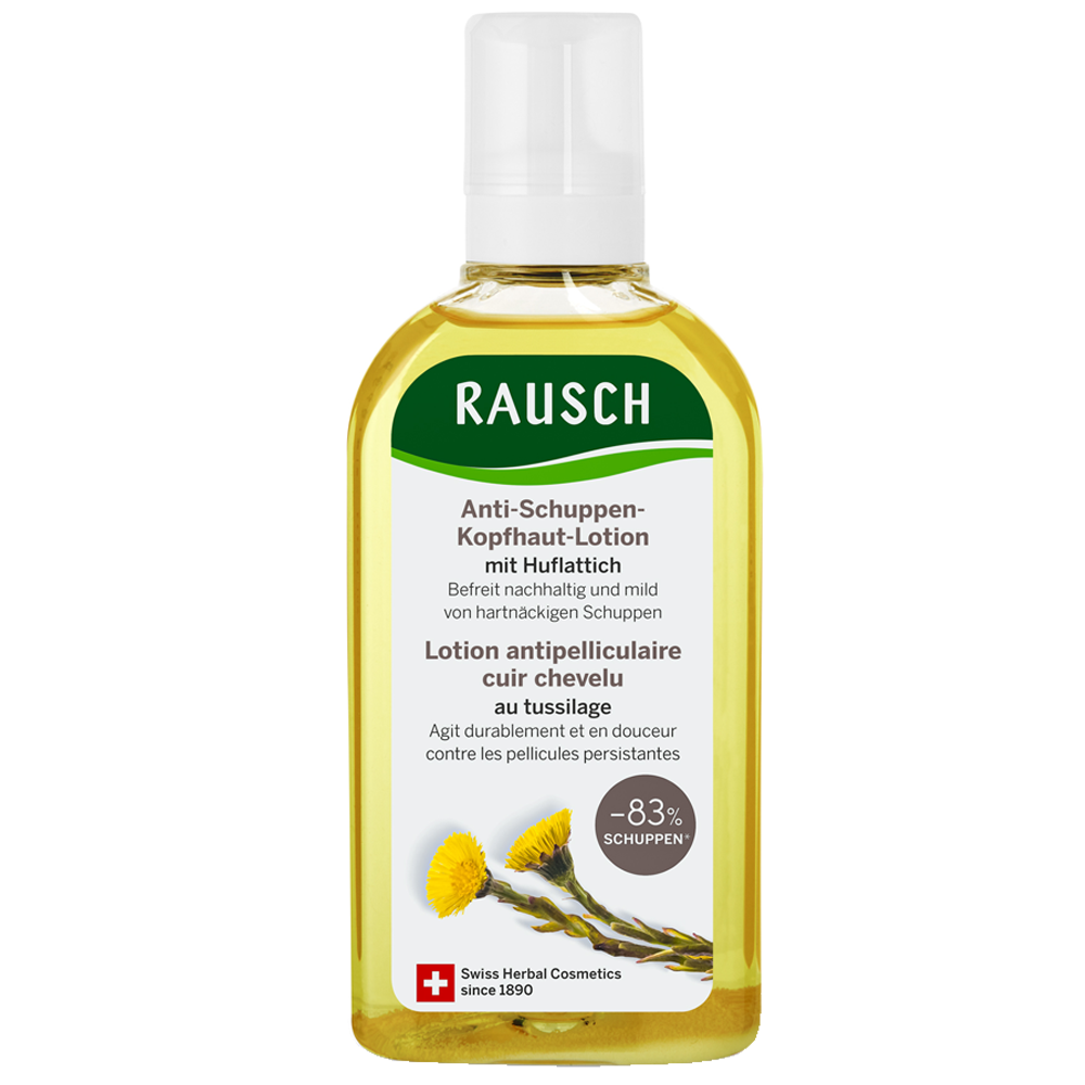 Rausch Anti-Schuppen-Kopfhaut-Lotion Huflattich 200 ml