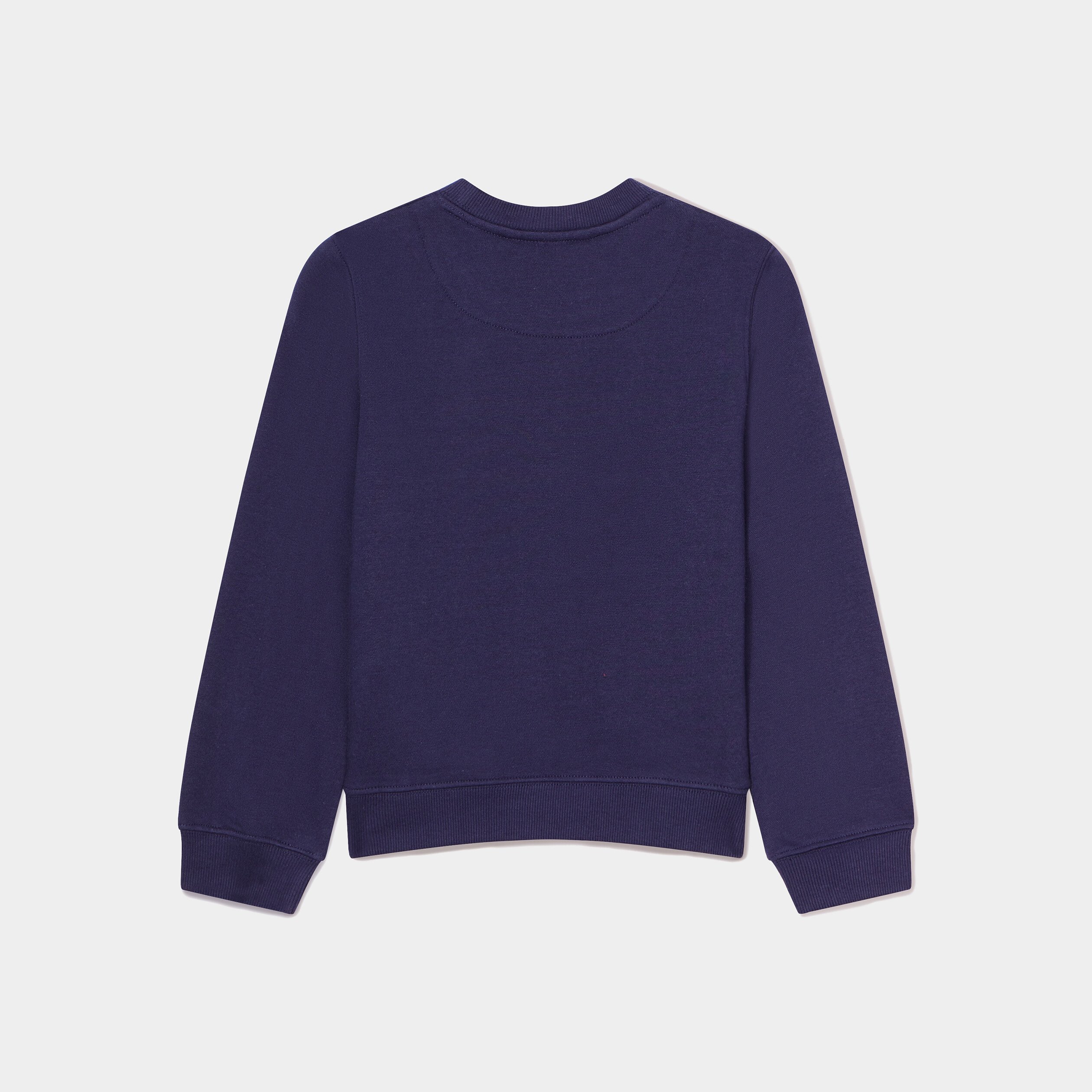 Sweat col rond coton Harry Potter bleu marine fille | La Halle