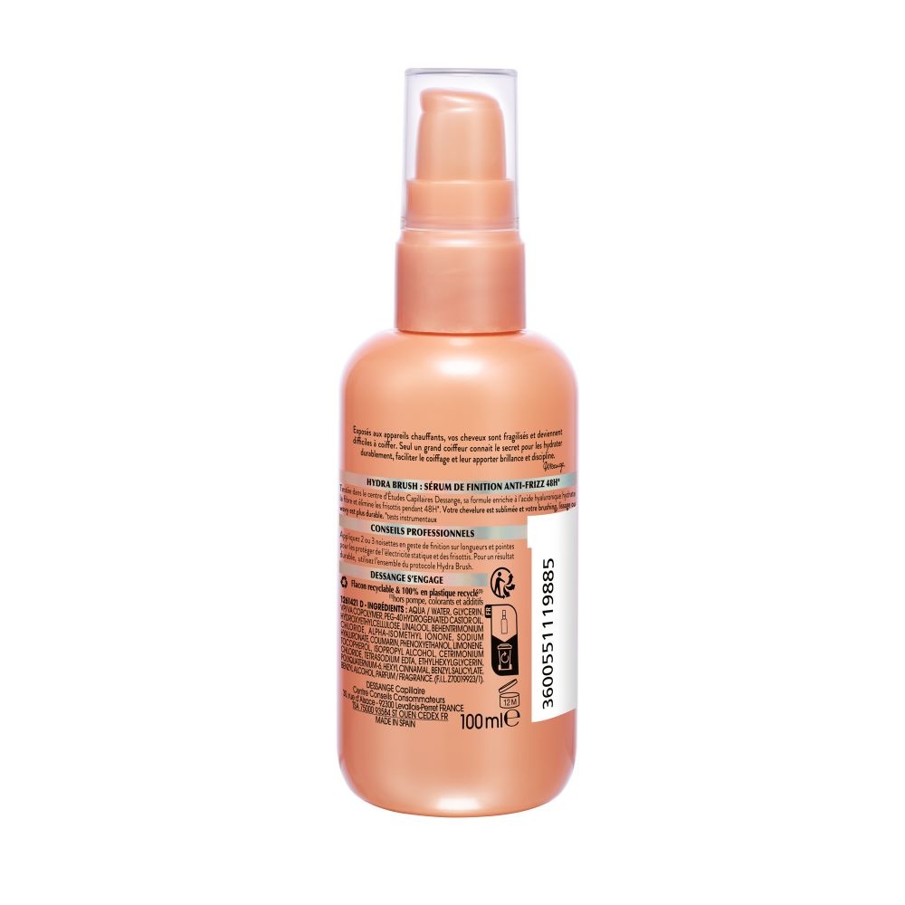 dessange Hydra Brush Sérum de finition Anti-frizz 48H