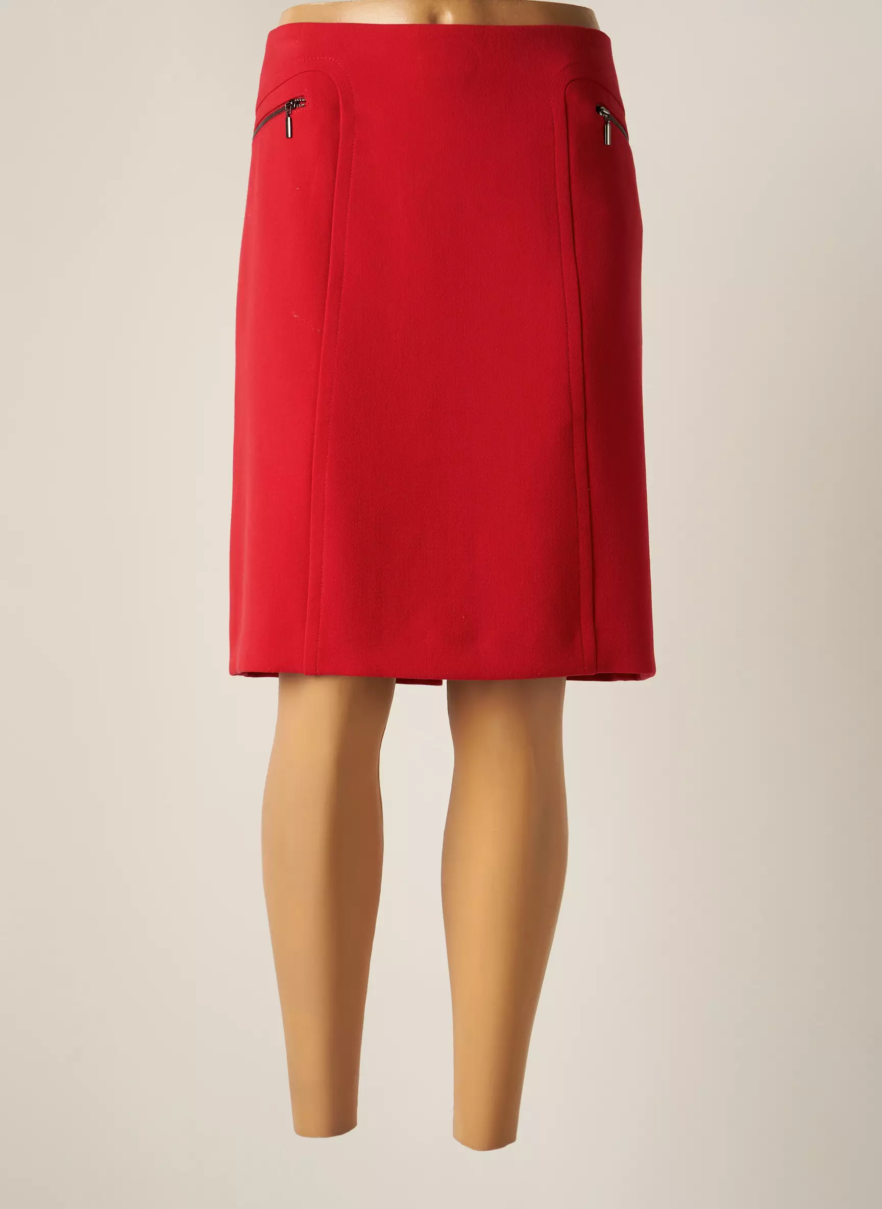 Antonelle Jupes Mi Longues Femme couleur rouge