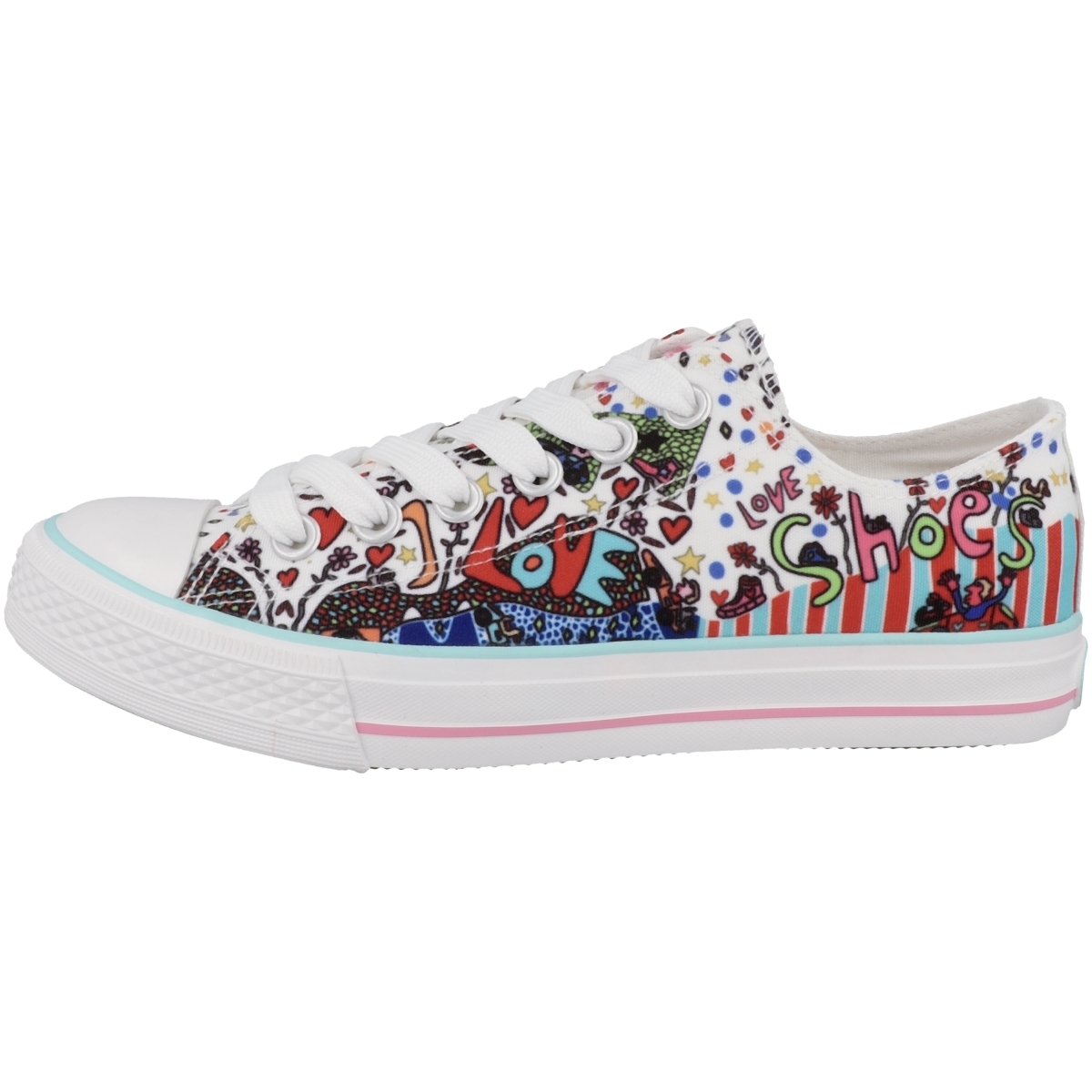 Dockers by Gerli 36UR201 X-Art Limited Edition Sneaker low weiss