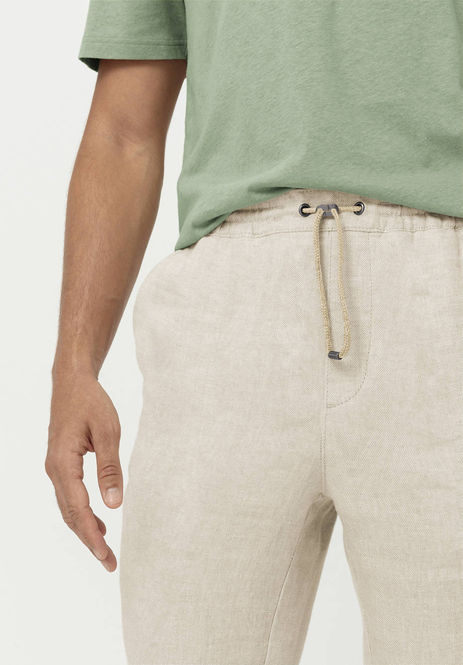 Sommerhose aus reinem Leinen