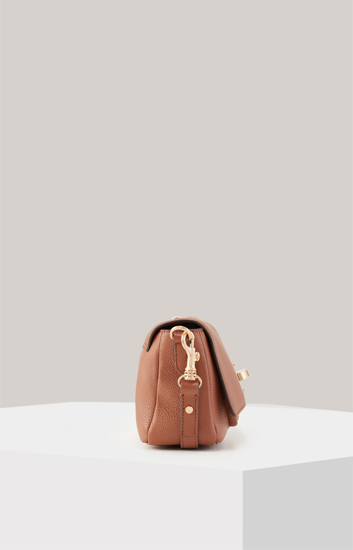 Schultertasche Carino Muna in Cognac