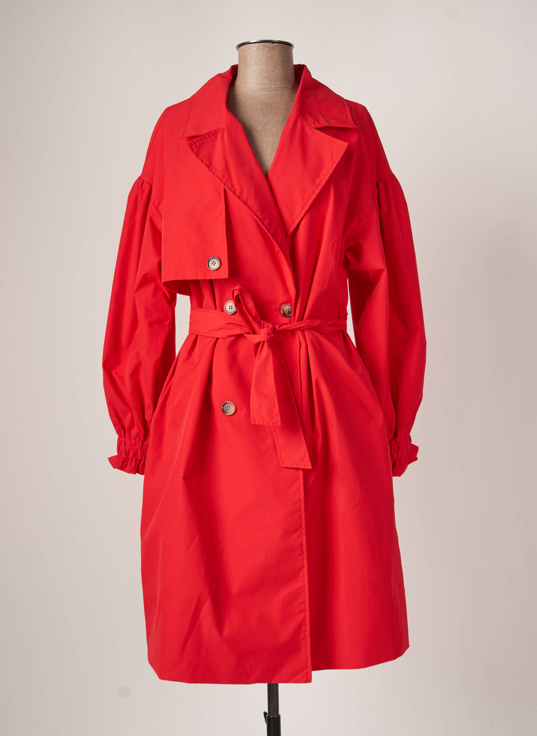Cherry Paris Trenchs Femme couleur rouge