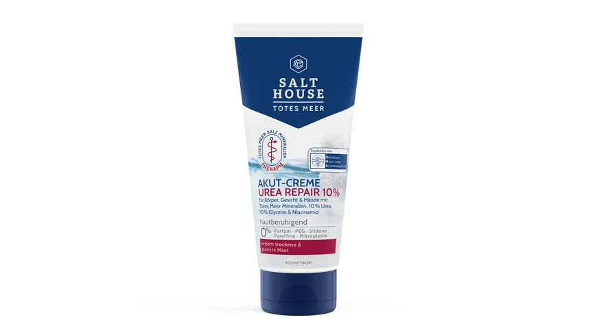 SALTHOUSE Totes Meer Therapie Akut-Creme Urea Repair 10% 100 ml