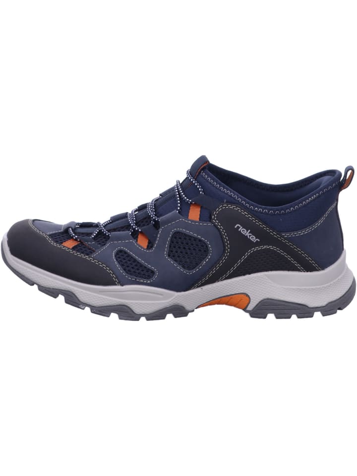 rieker Herren Halbschuhe  in Blau günstig kaufen