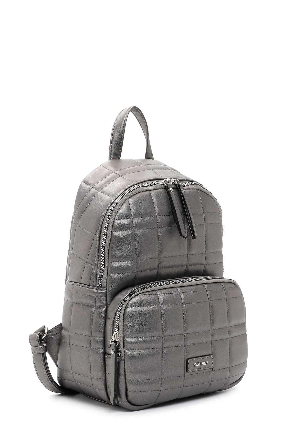 SURI FREY  Rucksack - Silberfarben - Unifarben