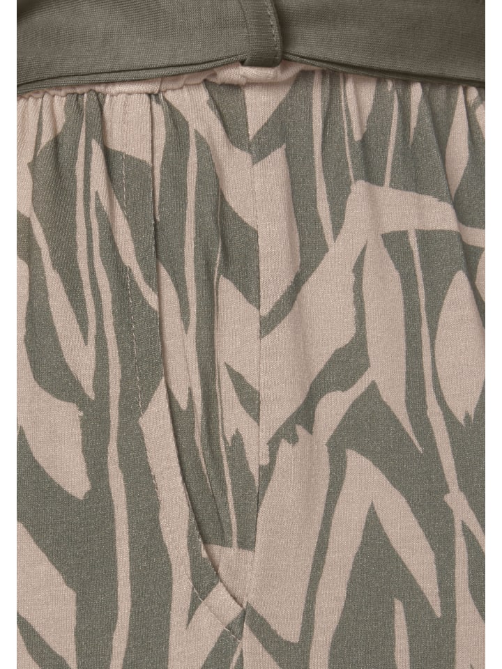 Buffalo Overall in khaki-sand bedruckt günstig kaufen