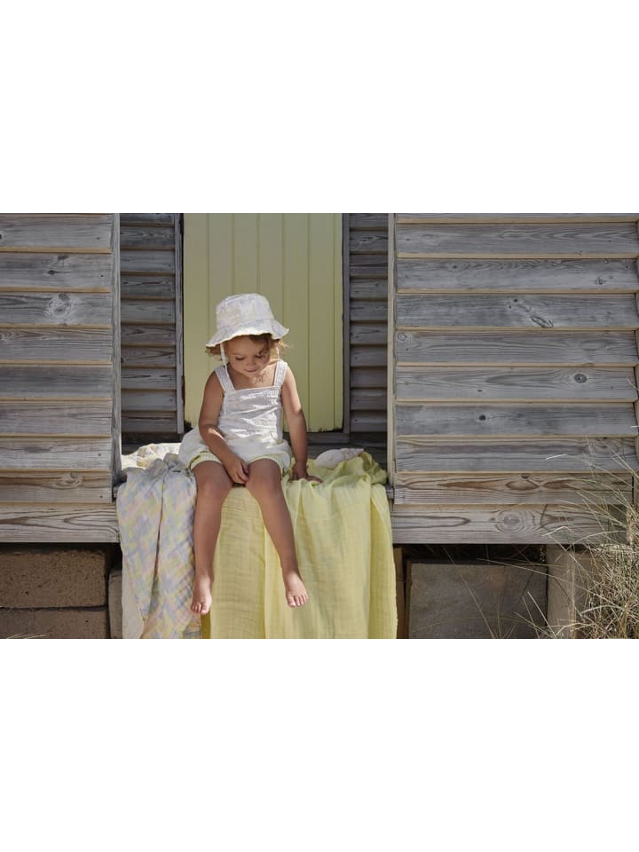 Elodie Details Crinkled Blanket - Sunny Day Yellow in Gelb 120 x 120cm günstig kaufen onesize