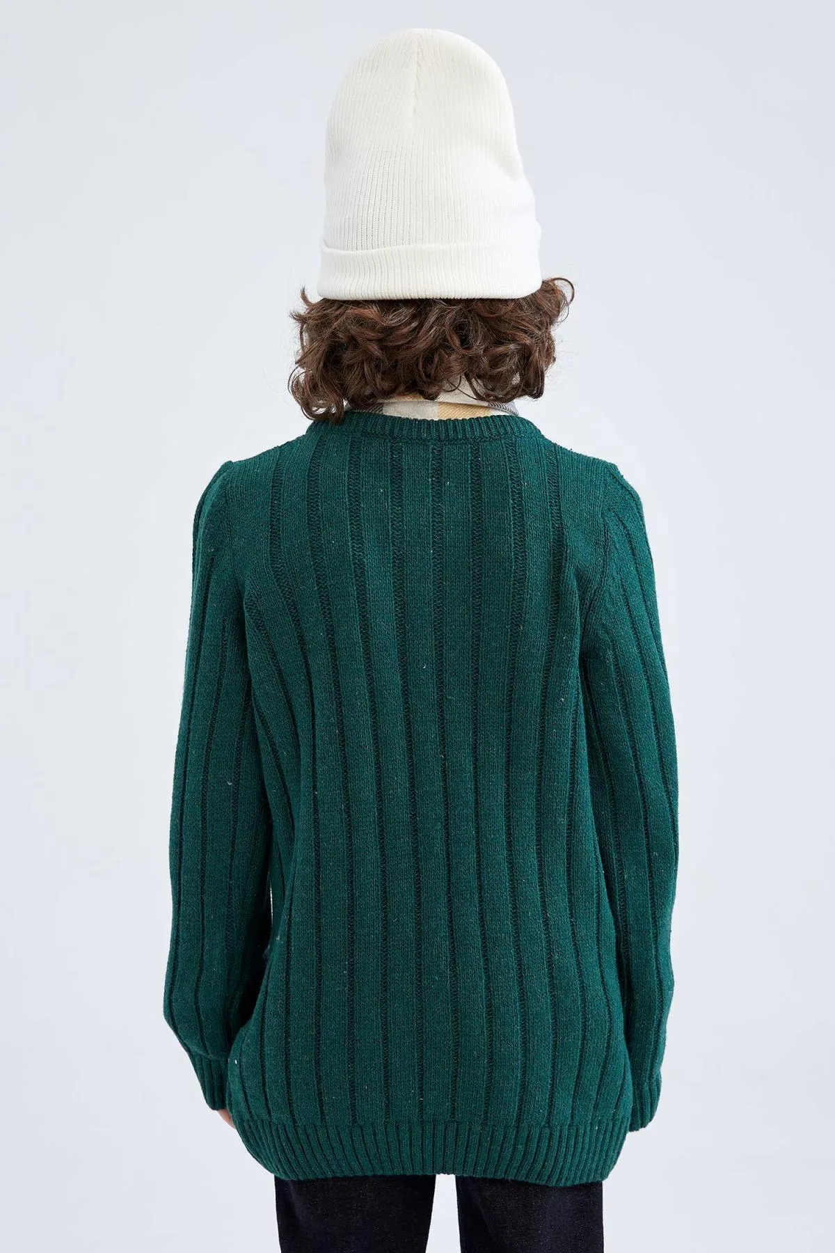 DeFacto  Jungenpullover mit Rundhalsausschnitt Z2404a622wn
