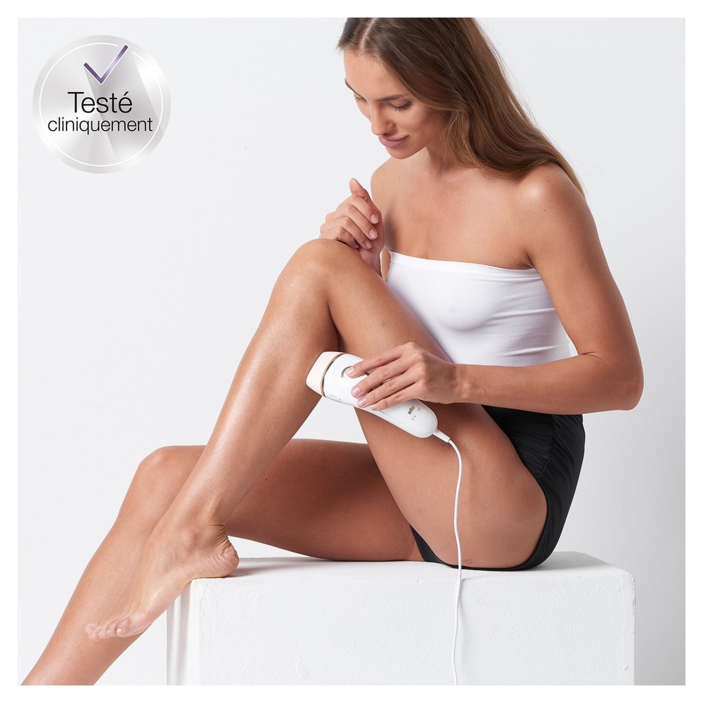braun Braun Silk·Expert Pro 5 Épilateur Lumière Pulsée Intense IPL Dernière Génération Epilateur À Lumière Pulsée