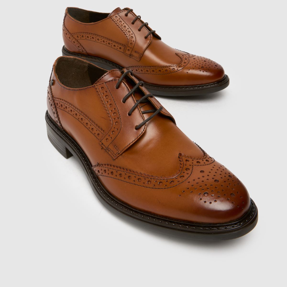 Base London anson brogue cipők barna színben
