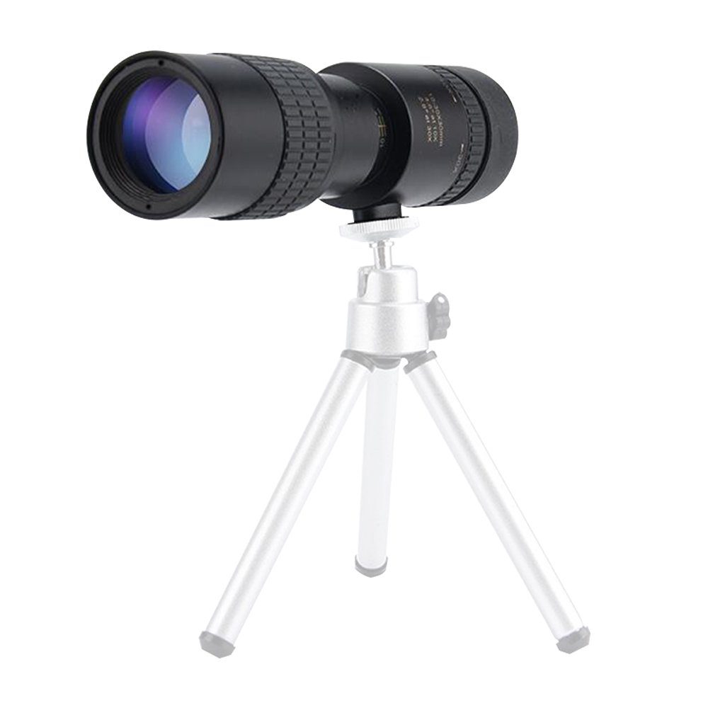 FeelGlad Teleskop Zoom Monokular Teleskop Erwachsene Prisma Dual Fokus Fernrohr Kompakt