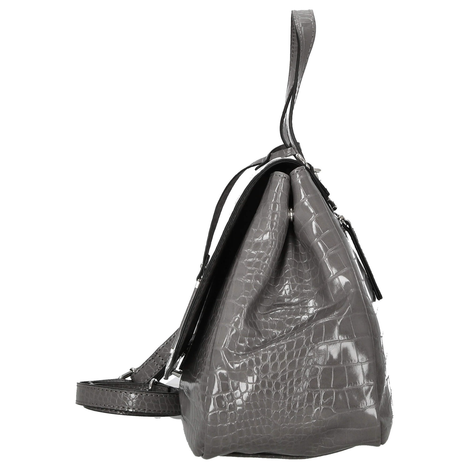 Croco - Handtasche Synthetik