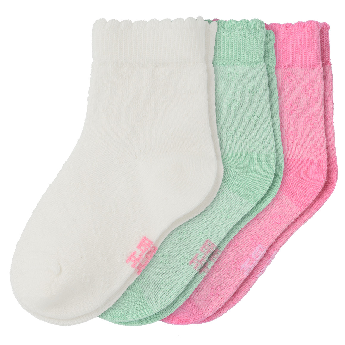 3 Paar Baby Kurzsocken im Set