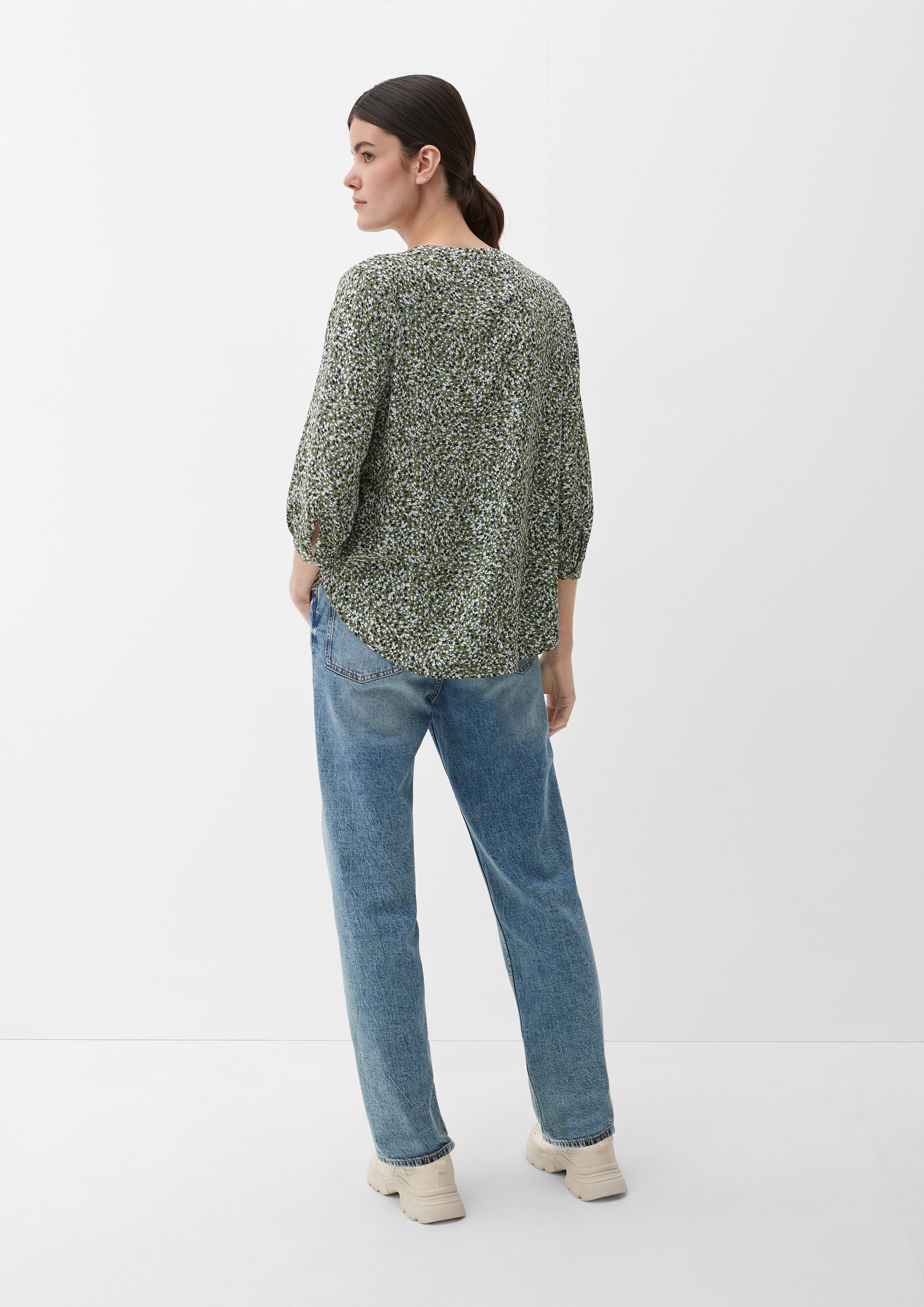 Viskosebluse mit Tunika-Ausschnitt  2132607-79B6