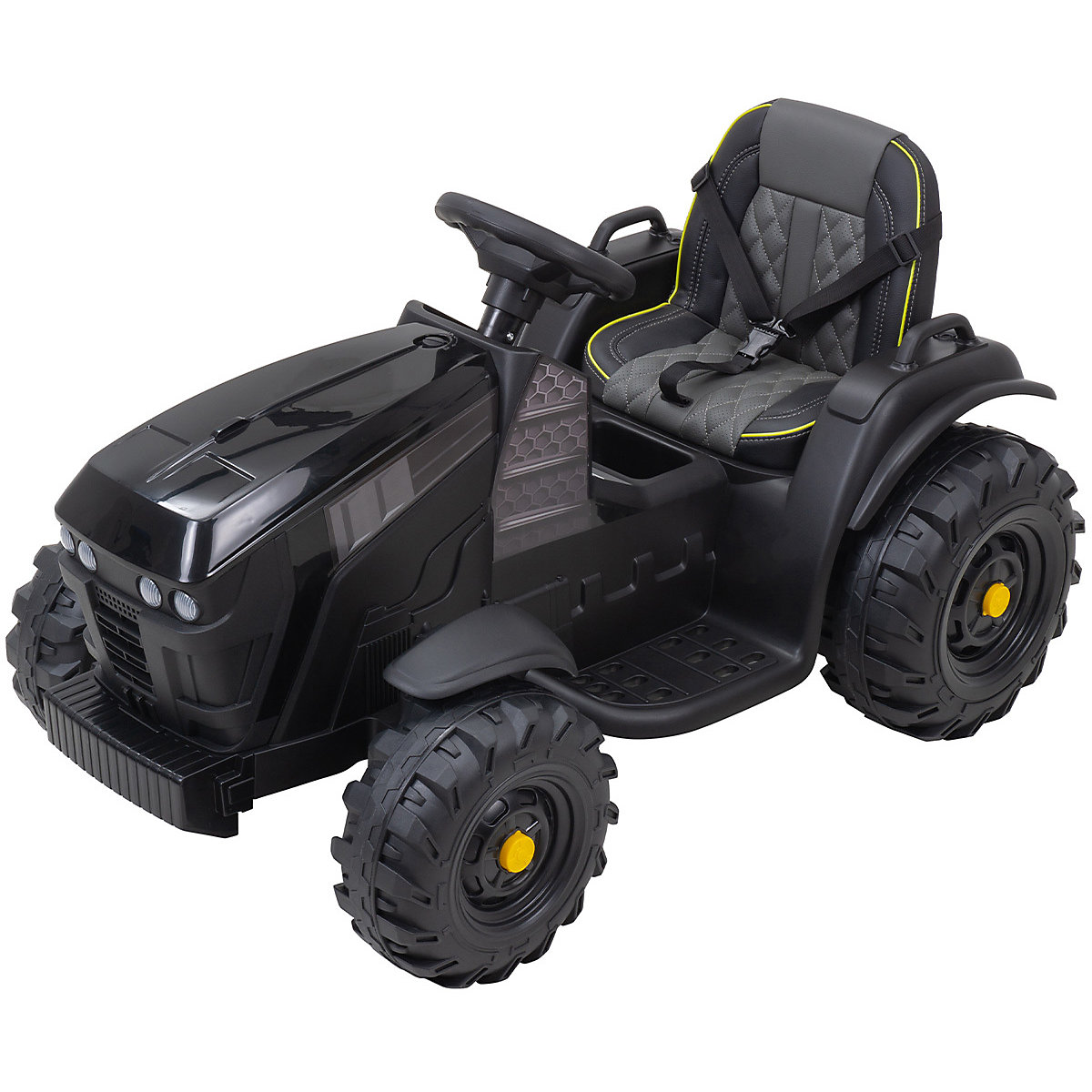 Kinder Elektroauto Kindertraktor mit Anhänger - TD925 - Staufach - Schaufel