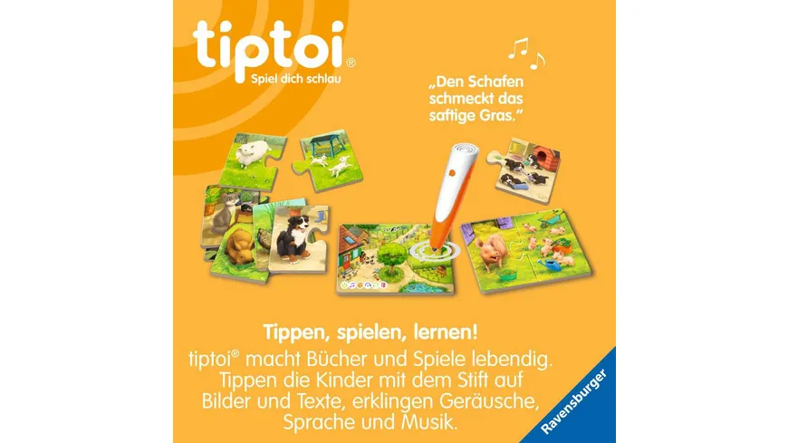 Ravensburger tiptoi - Spiel - Alle meine Tierkinder