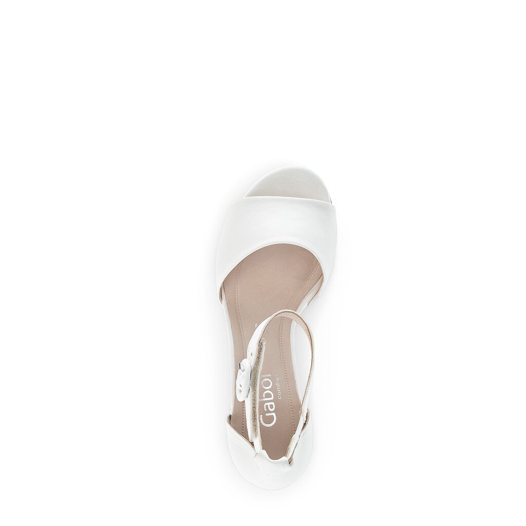 Gabor comfort Riemchensandale creme
