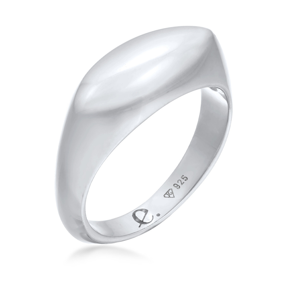 Elli PREMIUM Elli PREMIUM Bague Femmes Sceau Marquise Design Basique en argent sterling 925 rh Bague