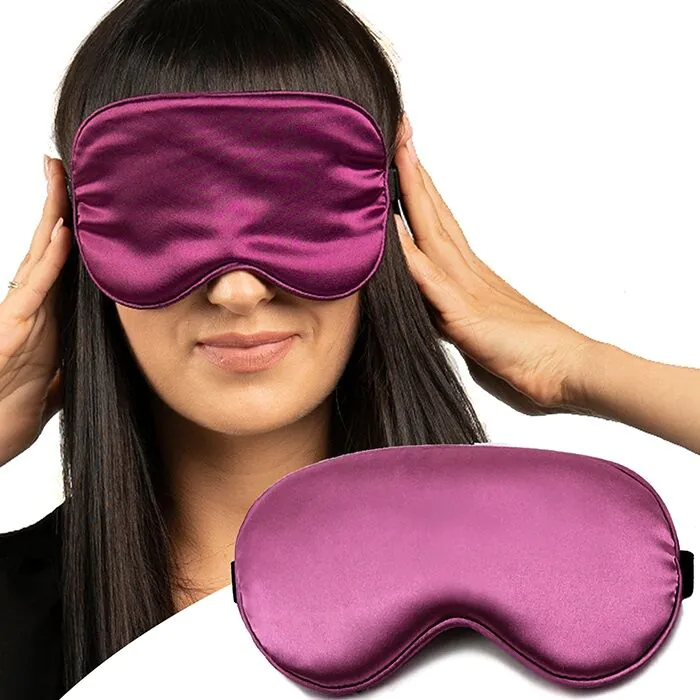 Μάσκα ματιών Waya Extra Soft Dark Purple