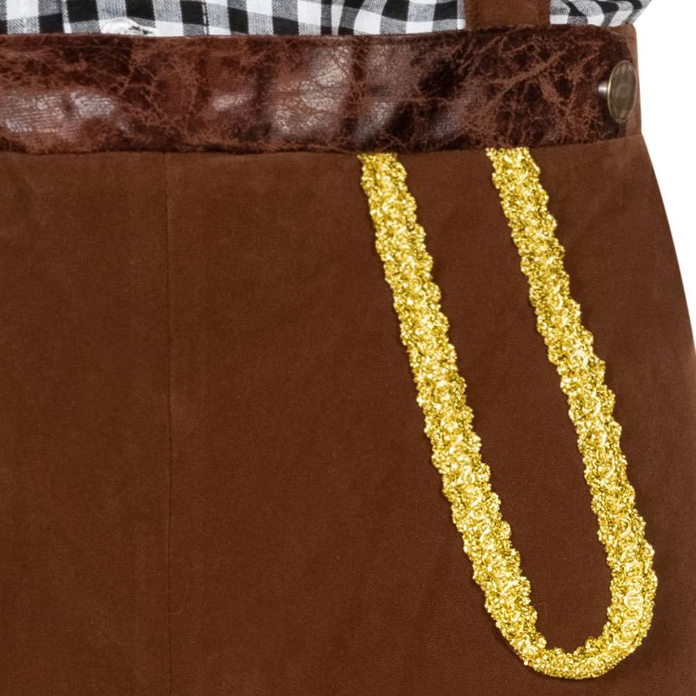 Trachtenset Herren Oktoberfest-Kostüm MIESEPETER® schwarz