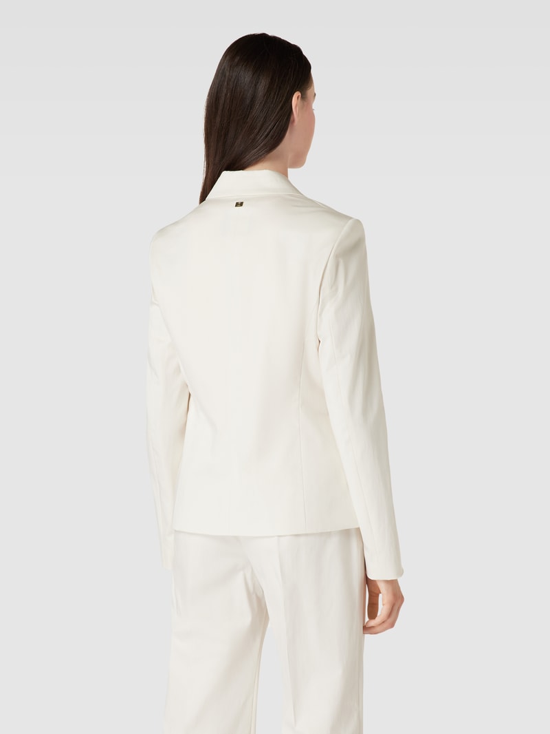 Blazer mit Reverskragen in offwhite