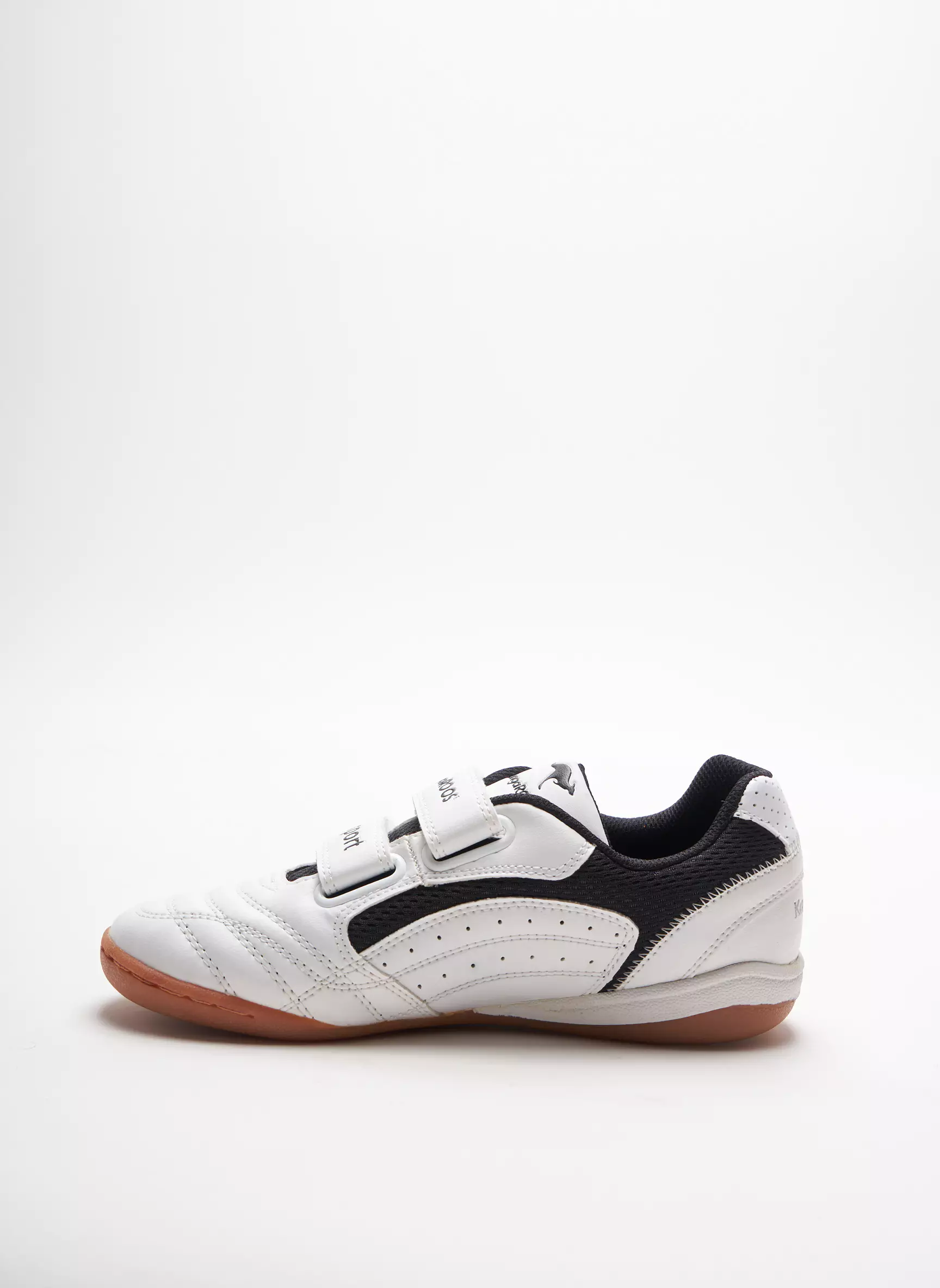 Kangaroos Baskets Enfant couleur blanc