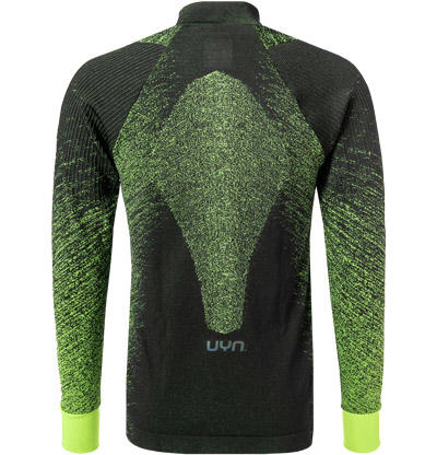 UYN, Funktionsshirt, Mikrofaser, schwarz-neongrün