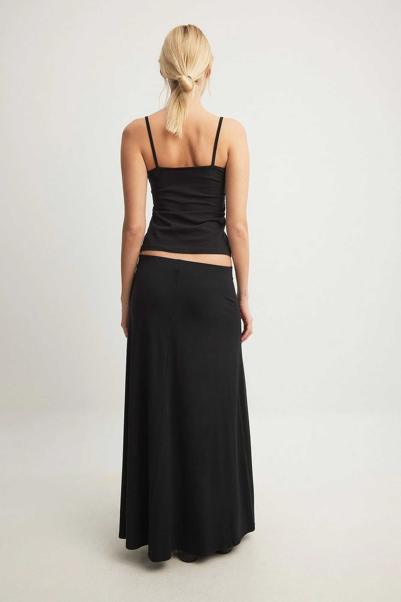 Soft Line Flowy Maxi Skirt