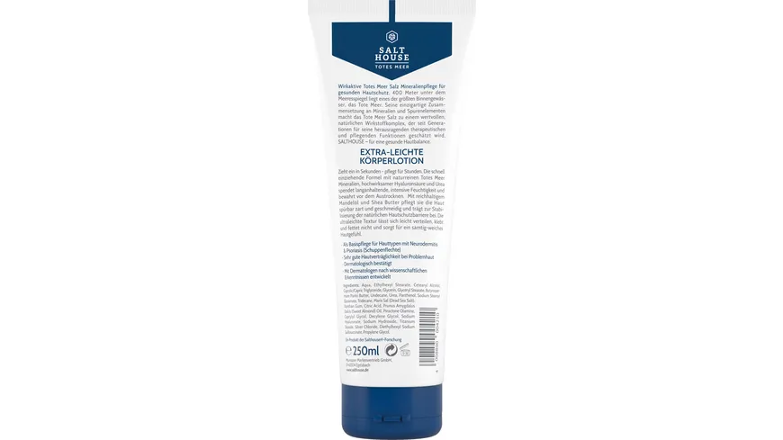 SALTHOUSE Totes Meer Therapie Extra-Leichte Körperlotion 250 ml