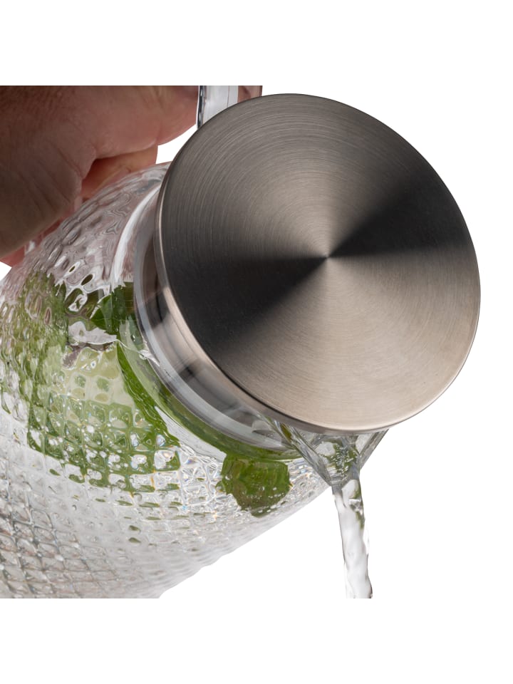 APS Saft-/ Wasserkanne in transparent, Ø 10 cm, H: 19 cm, 1 Liter     günstig kaufen onesize