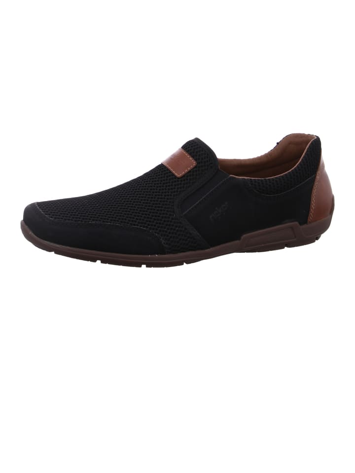 rieker Slipper  in Schwarz günstig kaufen