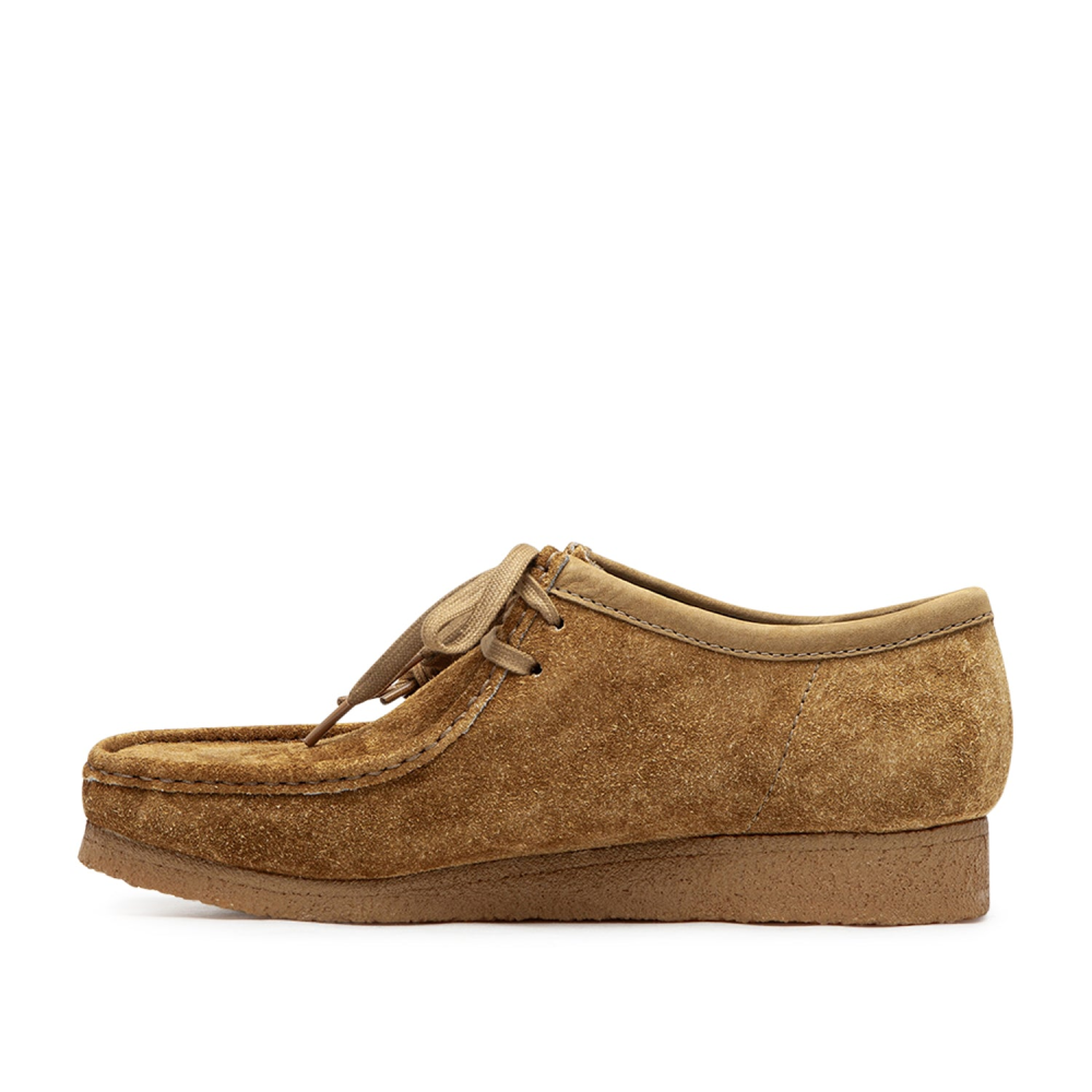 Clarks Wallabee Hairy Suede 261688527 / braun