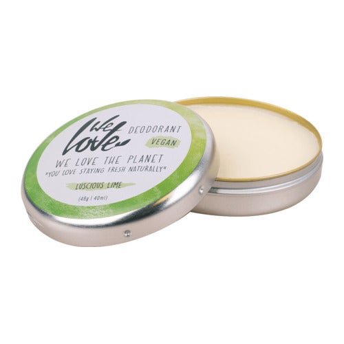 We Love The Planet Luscious Lime dezodorants-krēms, 48 grami