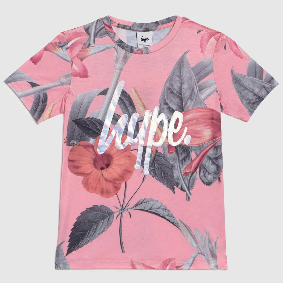 Hype multifunkciós lányos póló rózsaszín hawaii mintával