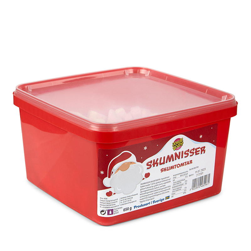 Skumnisser 650 g