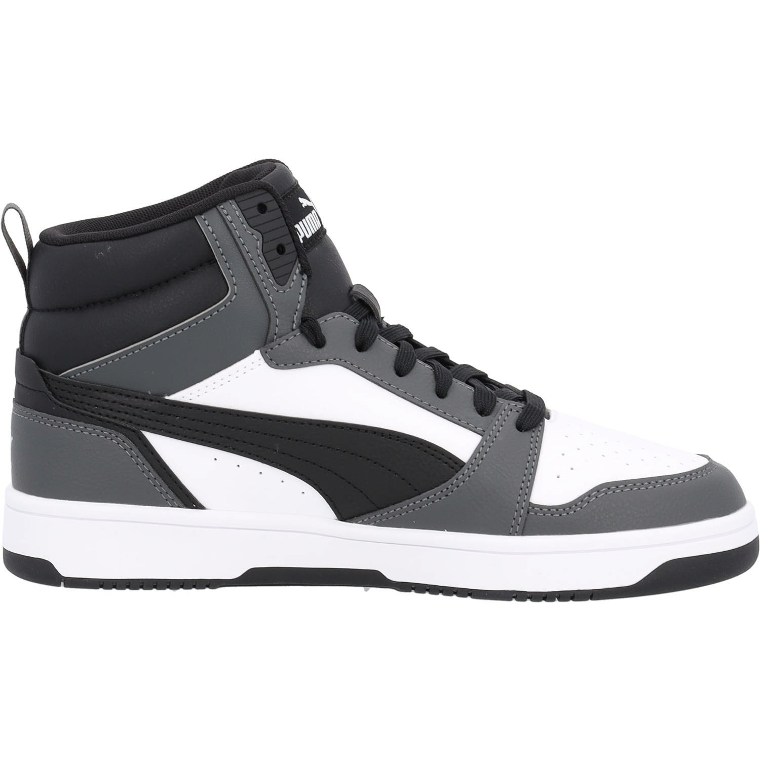 Puma Rebound v6 392326, Sneakers High, Herren, White black grey