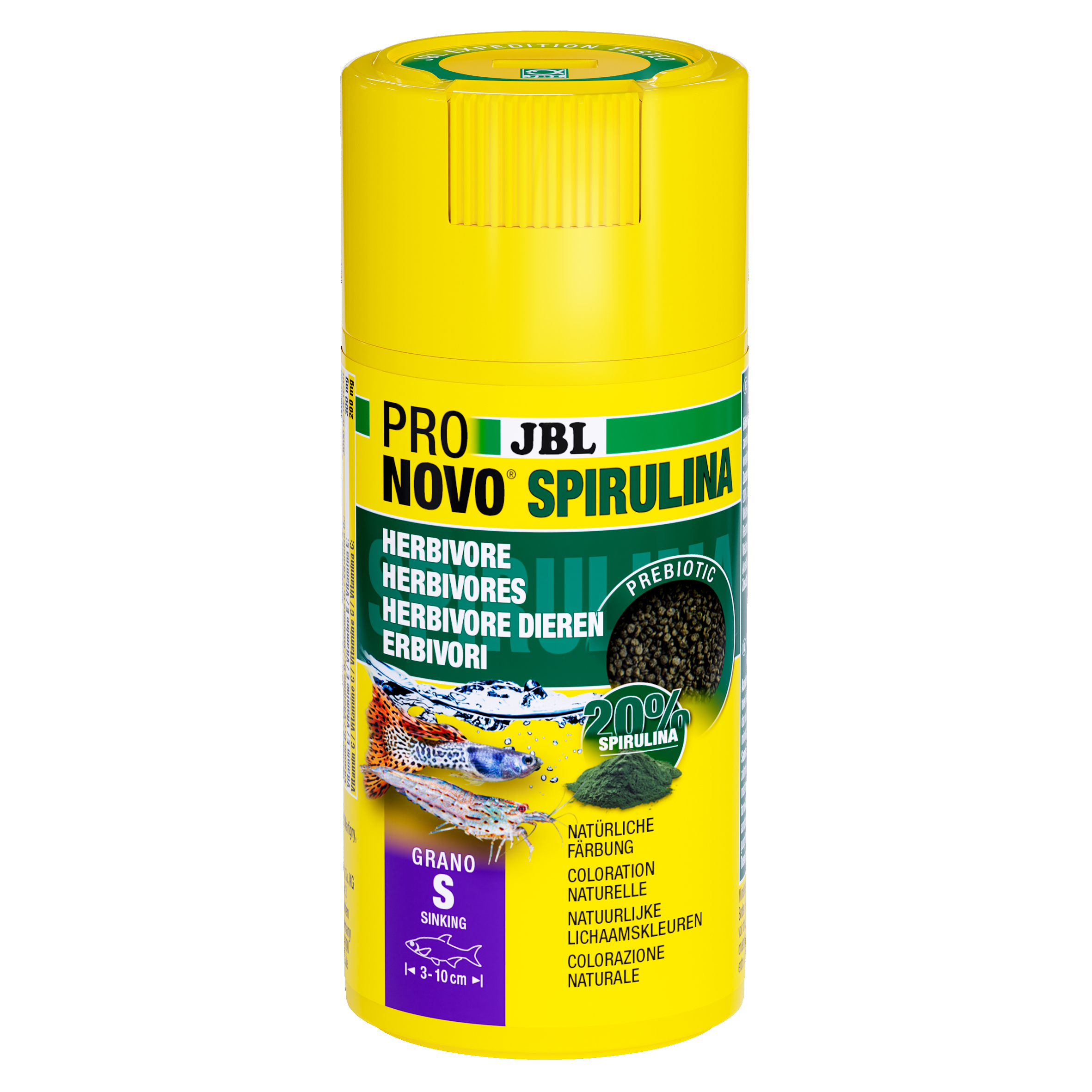 JBL Hauptfutter JBL PRONOVO Spirulina Grano S 100ml