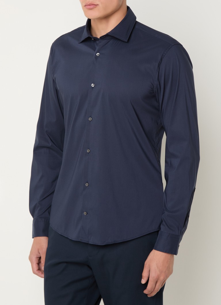 Strellson  Slim fit overhemd in lyocellblend