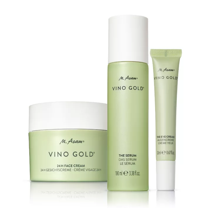 VINO GOLD Anti-Aging Pflegeroutine 3-teilig