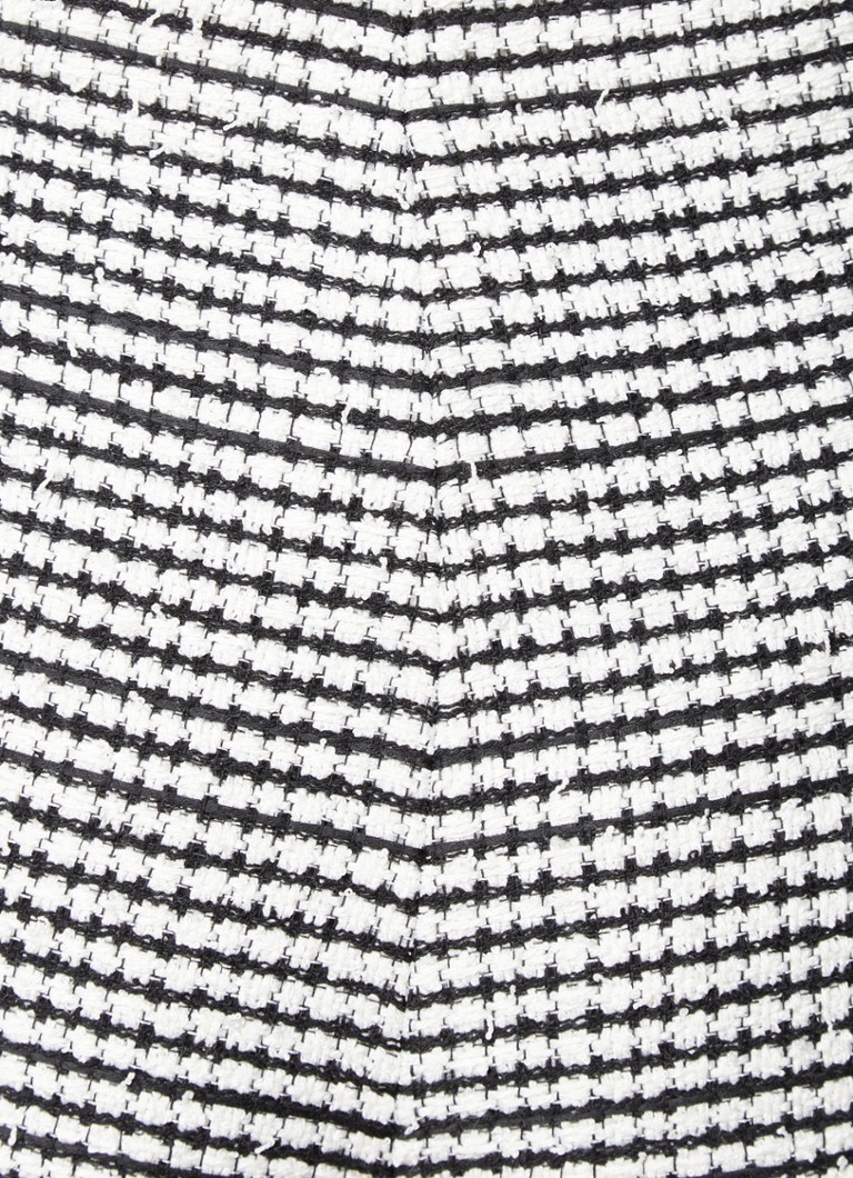 NIKKIE Braila mini culottes med tweed-look og påsydde lommer